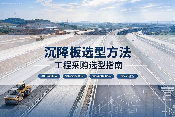 沾化沉降板选择方法
