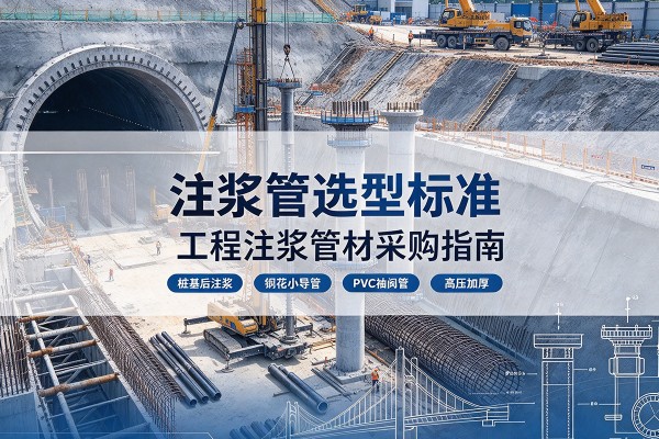 沾化注浆管选型标准