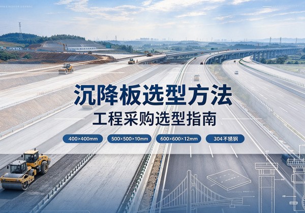 沾化沉降板选择方法